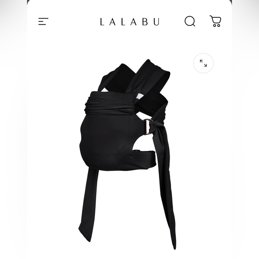 Lalabu Simple Wrap Black
